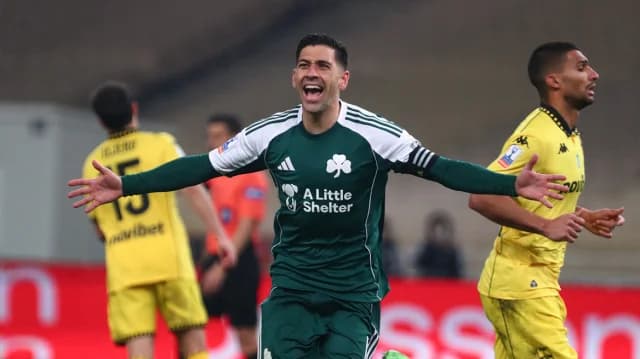 Panathinaikos - Aris 3-0: Bakasetas-Hattrick sichert Qualifikation
