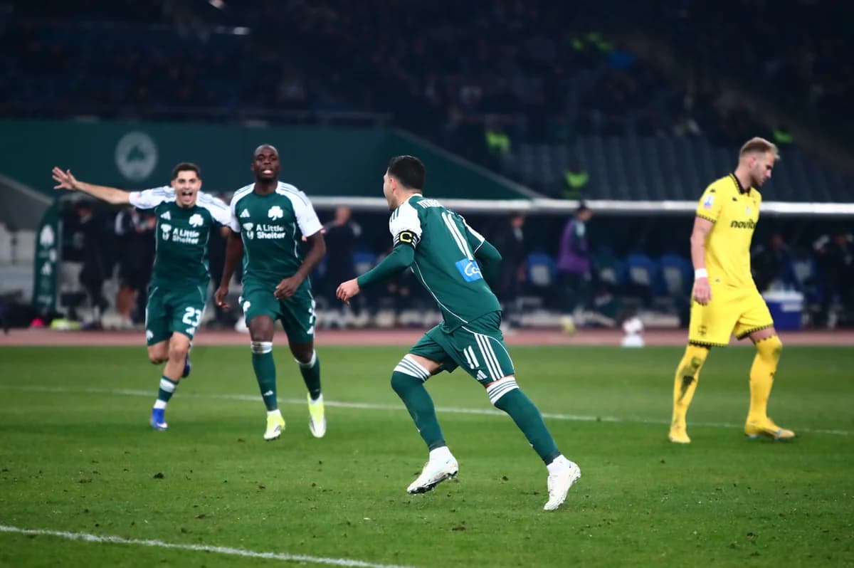 Panathinaikos - Aris 3-0: Spiel-Highlights