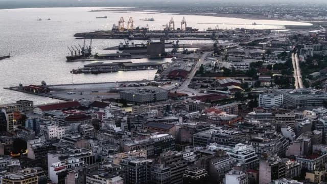 Blindgänger im Hafen von Thessaloniki entdeckt