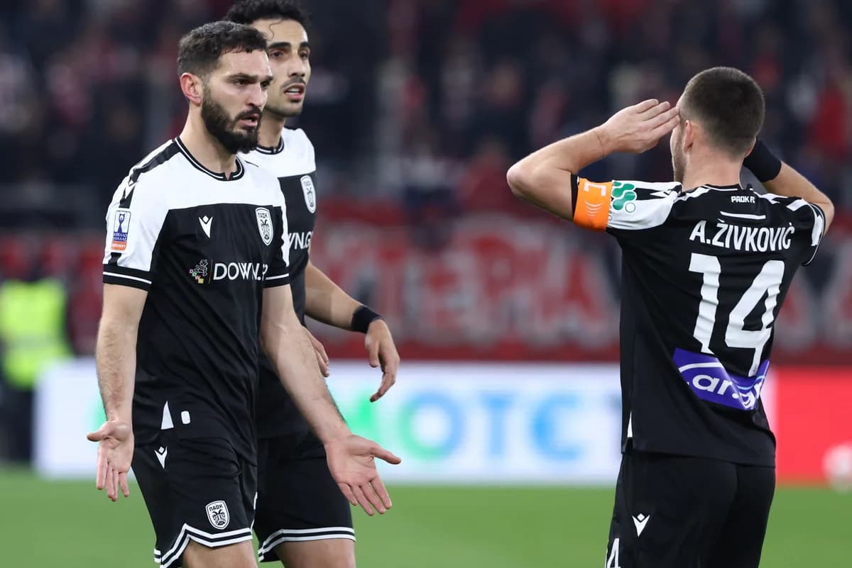 PAOK: Herzen im Staub nach dem Spiel gegen Olympiacos
