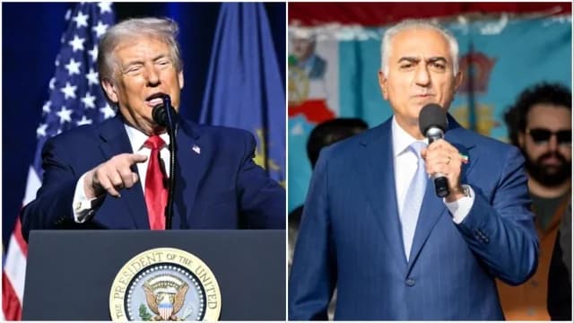 Trump äußert Zweifel an der Akzeptanz von Reza Pahlavi im Iran
