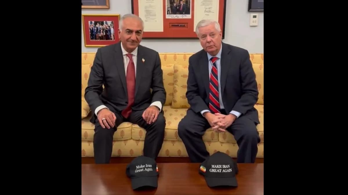 Graham Meets Pahlavi: 'Make Iran Great Again' Message