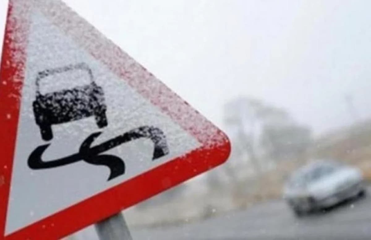 Slippery Roads in Mountainous Areas Due to Frost
