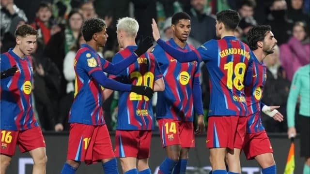 Copa del Rey: El Barcelona avanza a cuartos de final con victoria 2-0 sobre el Racing