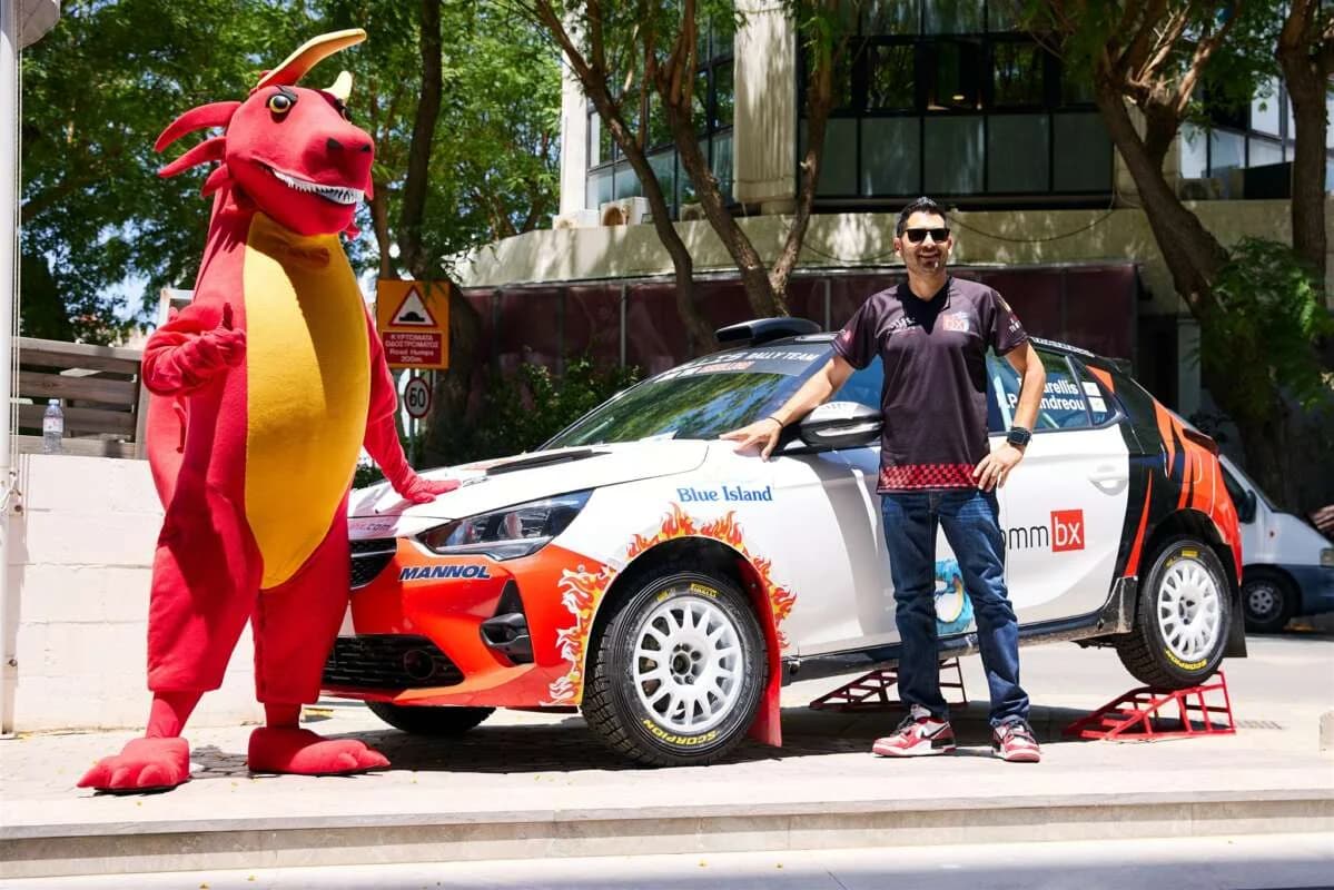 ECOMMBX поддерживает команду Parellis Rally Team на ралли Акрополис