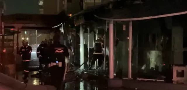 Πυρκαγιά σε πρατήριο καυσίμων στα Κάτω Πατήσια