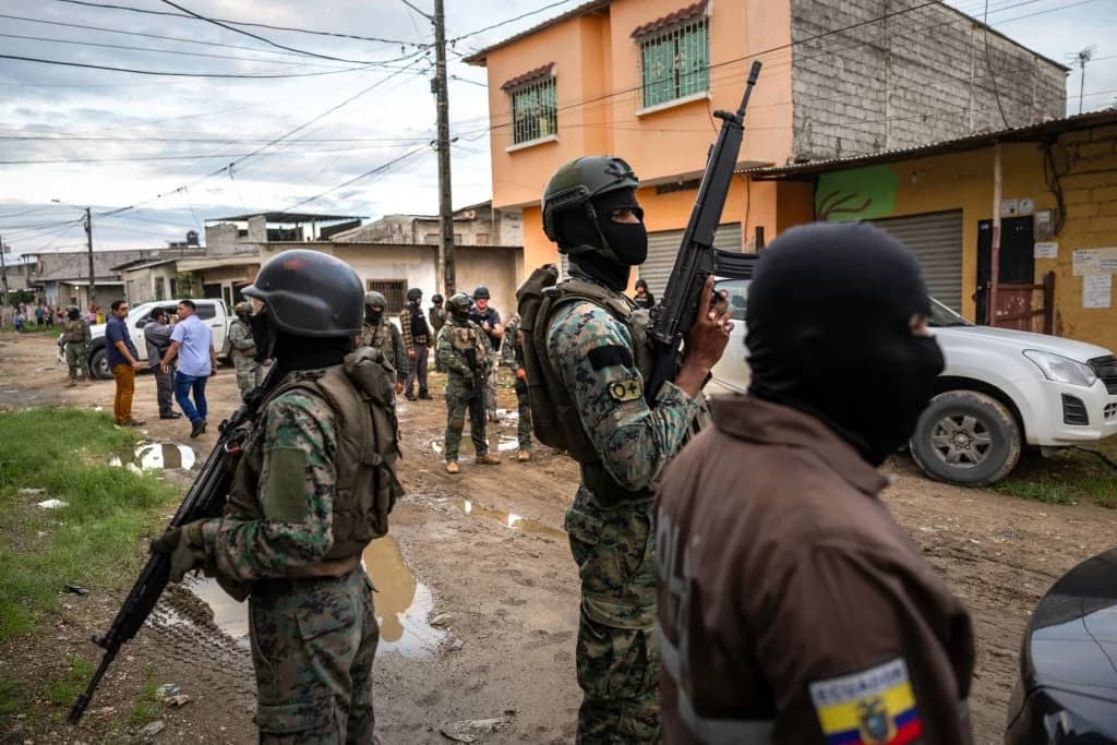 Ecuador setzt 10.000 Soldaten gegen Drogenhändler ein