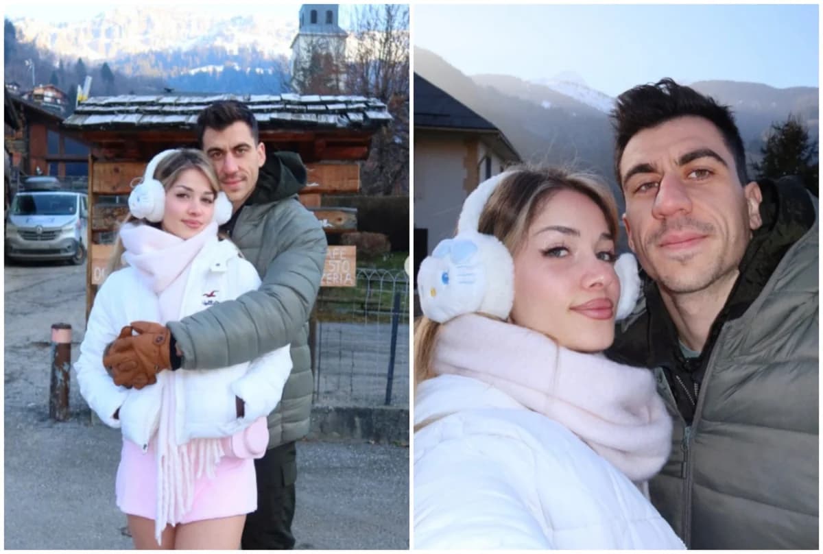 Fidias Panayiotou and Styliana Averkiou: Romantic trip to the French Alps