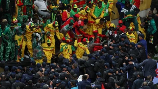 Chaos in Africa Cup Final: VAR Controversy and Fan Clashes
