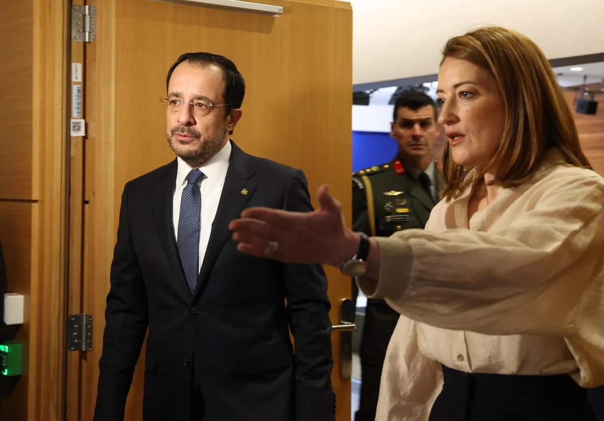 Präsident Zyperns spricht im EP: EU hat Instrumente für Zypern-Lösung