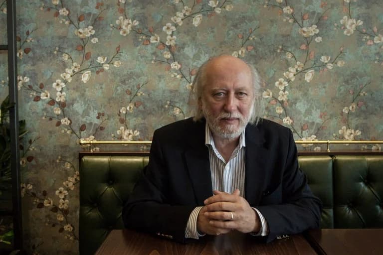 László Krasznahorkai, Premio Nobel, en el Festival Internacional de Literatura de Atenas