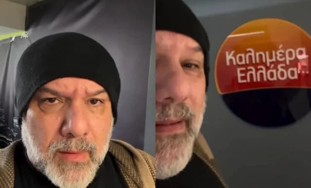Grigoris Arnaoutoglou: Emotional Outside Giorgos Papadakis' Office (Video)
