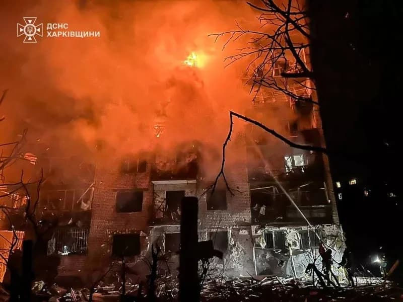 Russian Strikes in Ukraine: One Dead, 20 Injured