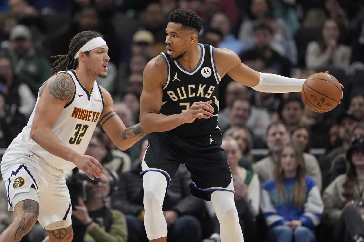 Bucks Lose to Nuggets Despite Strong Effort, Antetokounmpo Injured