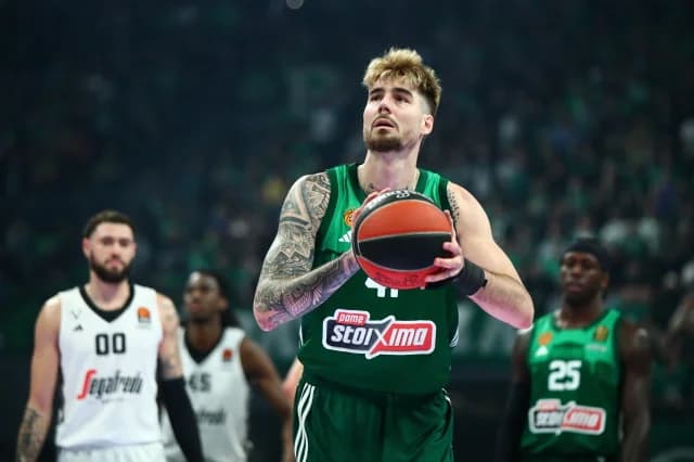 Juancho Hernangómez: Encesta 150 tiros en la práctica del Panathinaikos