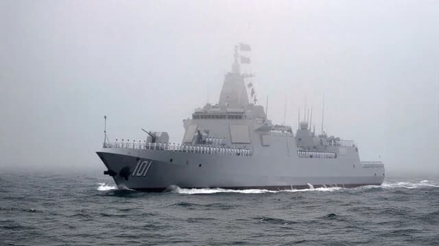 China's Type 055: Destroyer 'Beast' with Anti-Submarine Capabilities
