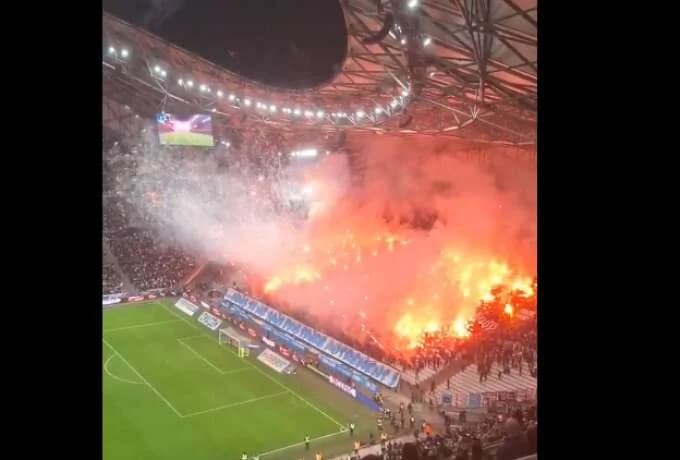 Εντυπωσιακό pyroshow από τους οπαδούς της Μαρσέιγ στο Βελοντρόμ (vid)