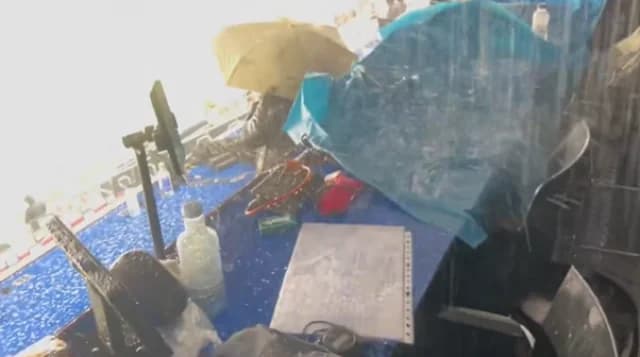 Barcelona: Problemas en el Nuevo Camp Nou por la Lluvia (Video)