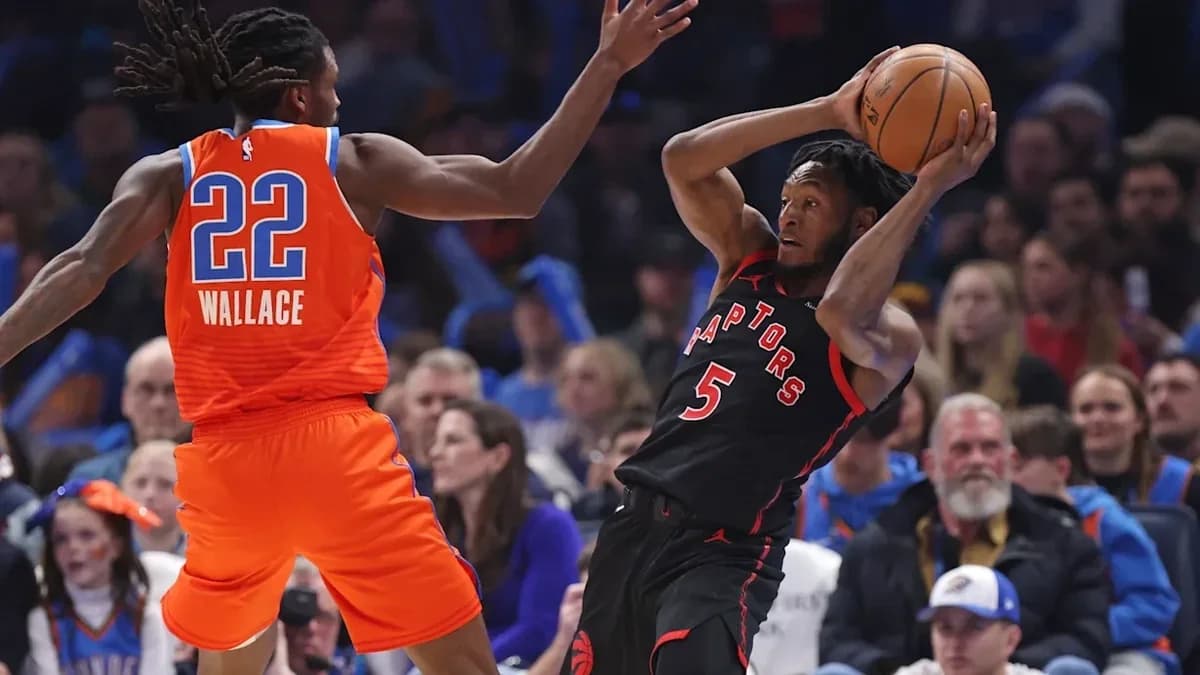 Raptors Aseguran Victoria en Oklahoma City, Clippers Ascienden