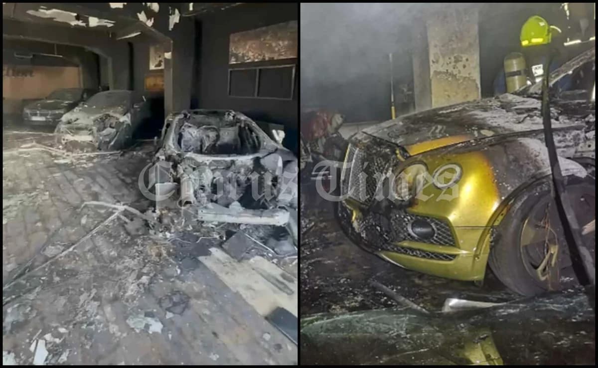Ermittlungen zu Brandstiftungen in Autohäusern in Limassol und Paphos