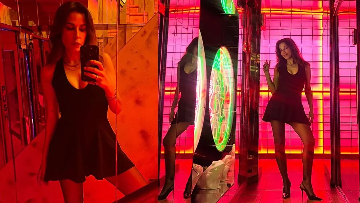 Κατερίνα Παπουτσάκη: Disco γενέθλια με φίλους στην Αθήνα