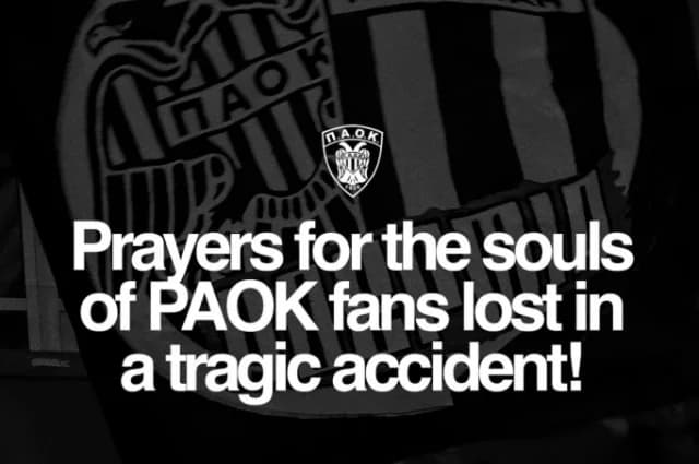 Partizan bekundet Beileid zum Unfall der PAOK-Fans