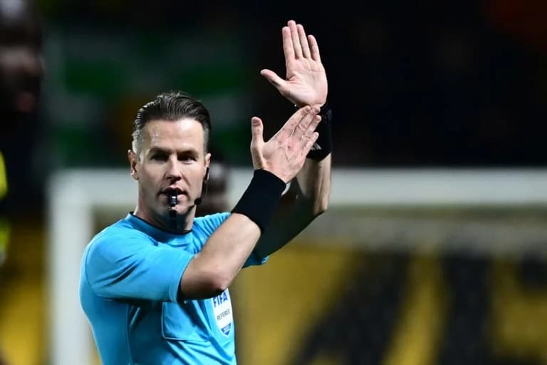 Danny Makkelie arbitrará el partido AEK - Olympiacos