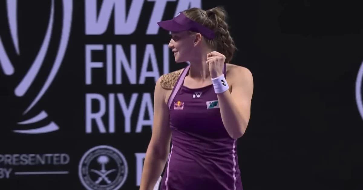 Рыбакина вышла в финал Australian Open, не проиграв ни сета