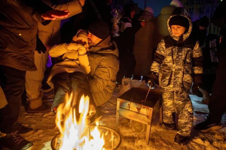 Украина: Мороз -30°C угрожает озимым культурам