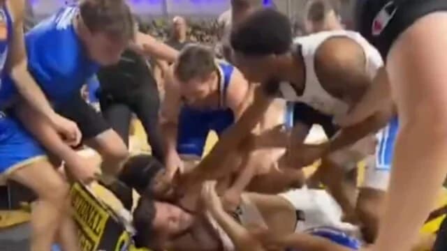 Chaos in Australien: Schlägerei und sieben Ausschlüsse in Brisbane-Adelaide