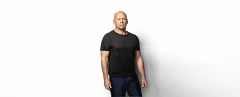 Σπάνια δημόσια εμφάνιση του Bruce Willis στην Καλιφόρνια