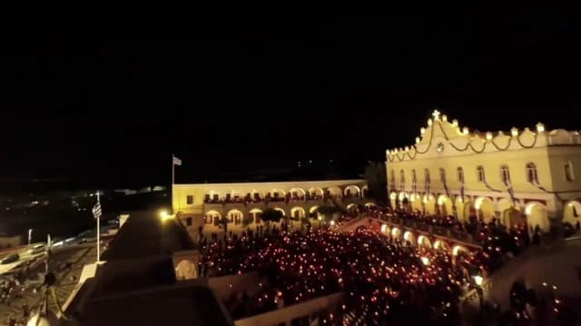 Tinos: Feierlichkeiten zum 203. Jahrestag der Auffindung der Ikone der Jungfrau Maria