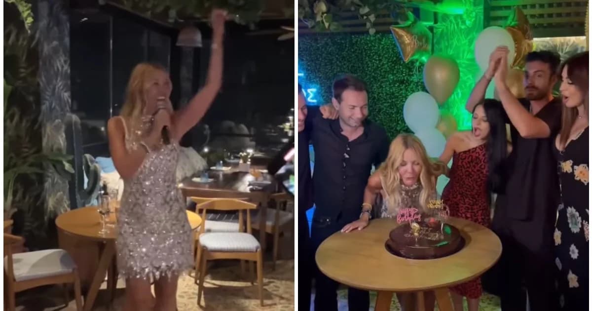 Christina Pappas glamouröse Geburtstagsparty in Mykonos