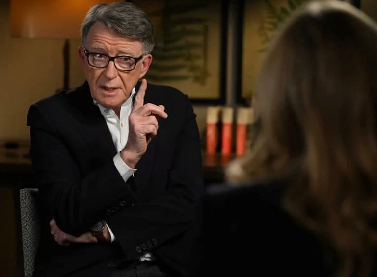 Escándalo en Reino Unido: Mandelson envió documento gubernamental a Epstein