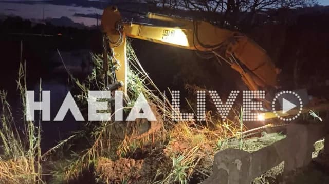 Αυξημένη ετοιμότητα στην Ηλεία λόγω της ανόδου της στάθμης του Αλφειού