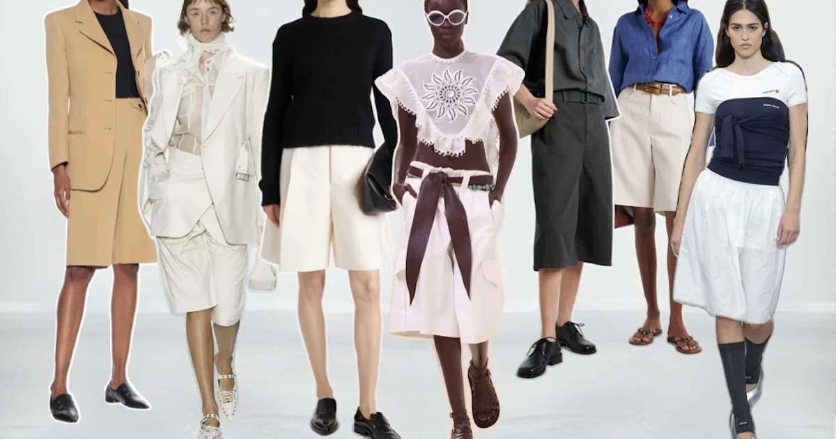 Bermuda-Shorts kehren als modisches Must-Have für den Sommer 2025 zurück