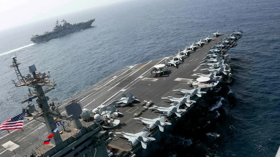 US Shoots Down Iranian Drone in Arabian Sea