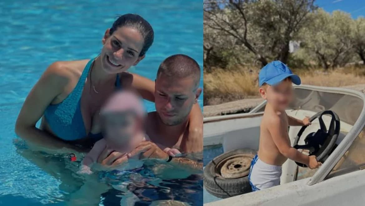 אלכסנדרוס קופסיאליס וסופיה פירו: חוגגים את יום הולדתו ה-5 של בנם קונסטנטינוס