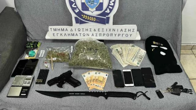Aigaleo: Tres detenidos por tráfico de drogas – Cannabis incautado