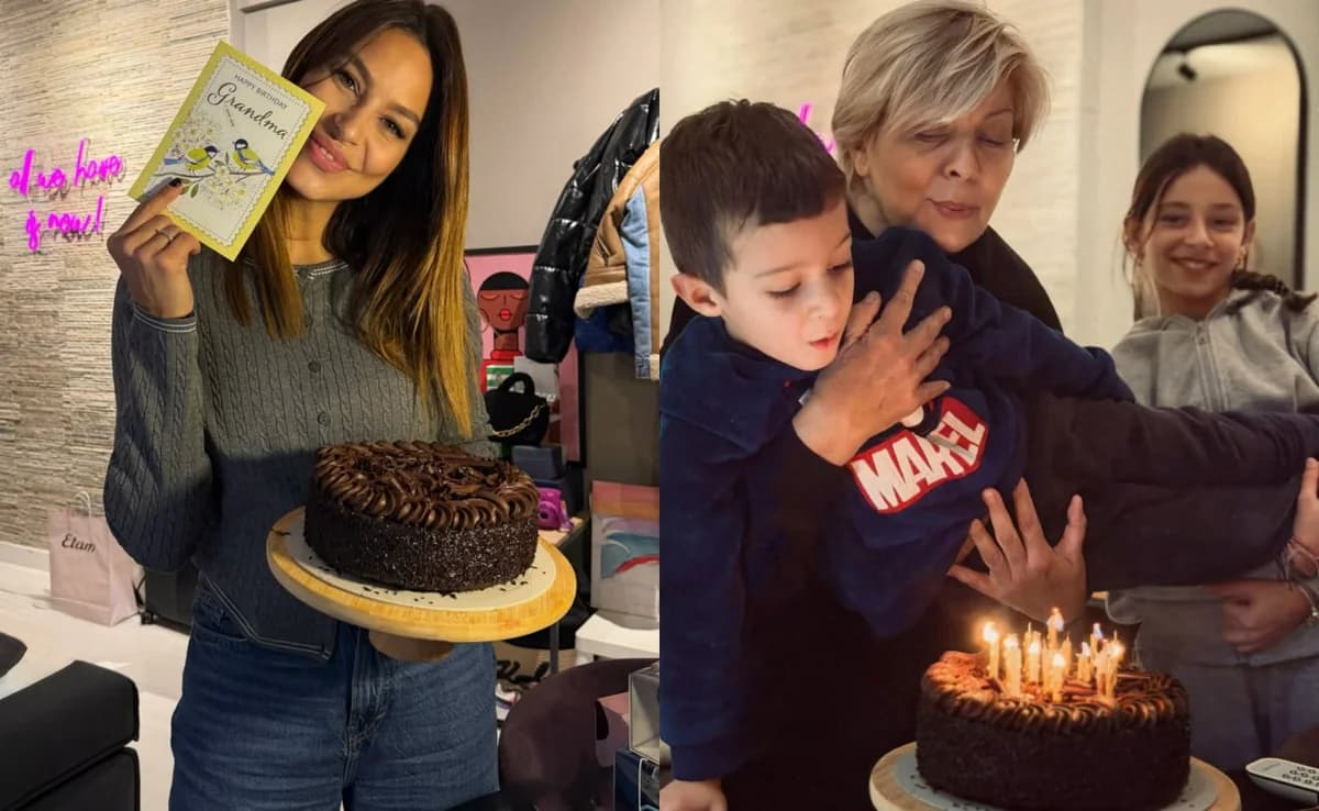 Konstantina Evripidou: Birthday party for her mother!