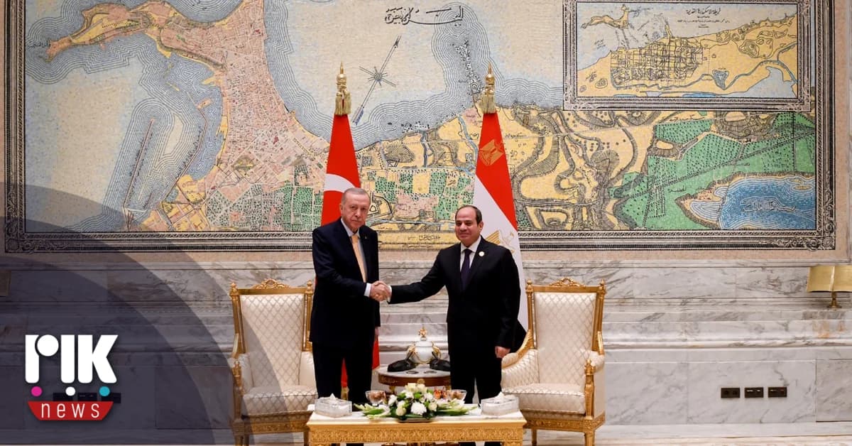 Erdogan y al-Sisi discuten sobre el Mediterráneo Oriental en El Cairo