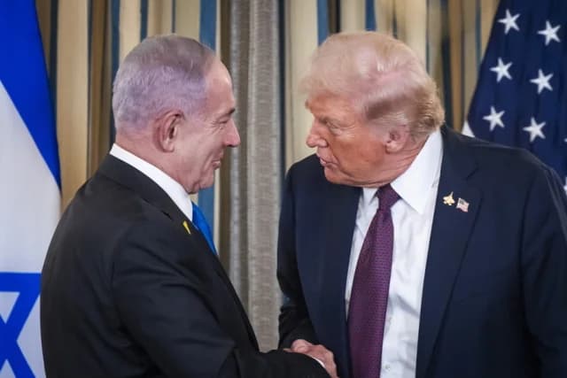 Reunión Netanyahu-Trump en Washington se centra en Irán