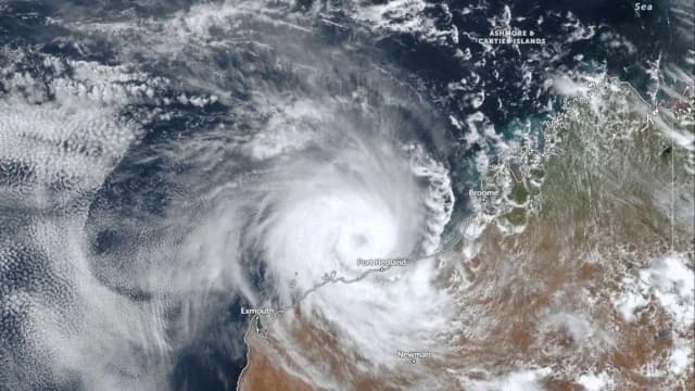 Τροπικός Κυκλώνας Μίτσελ: Πλησιάζει την Αυστραλία