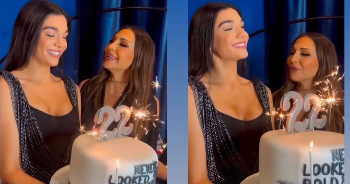 Melina Nikolaidi: Geburtstag mit ihrer Mutter