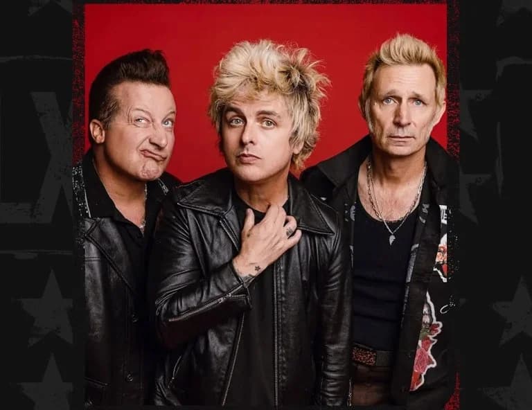 Green Day pide la renuncia de agentes de ICE y menciona los archivos de Epstein