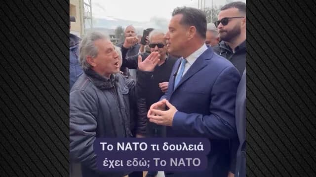 Adonis Georgiadis: Diálogo con sindicalistas de SYRIZA y KKE en Lefkada