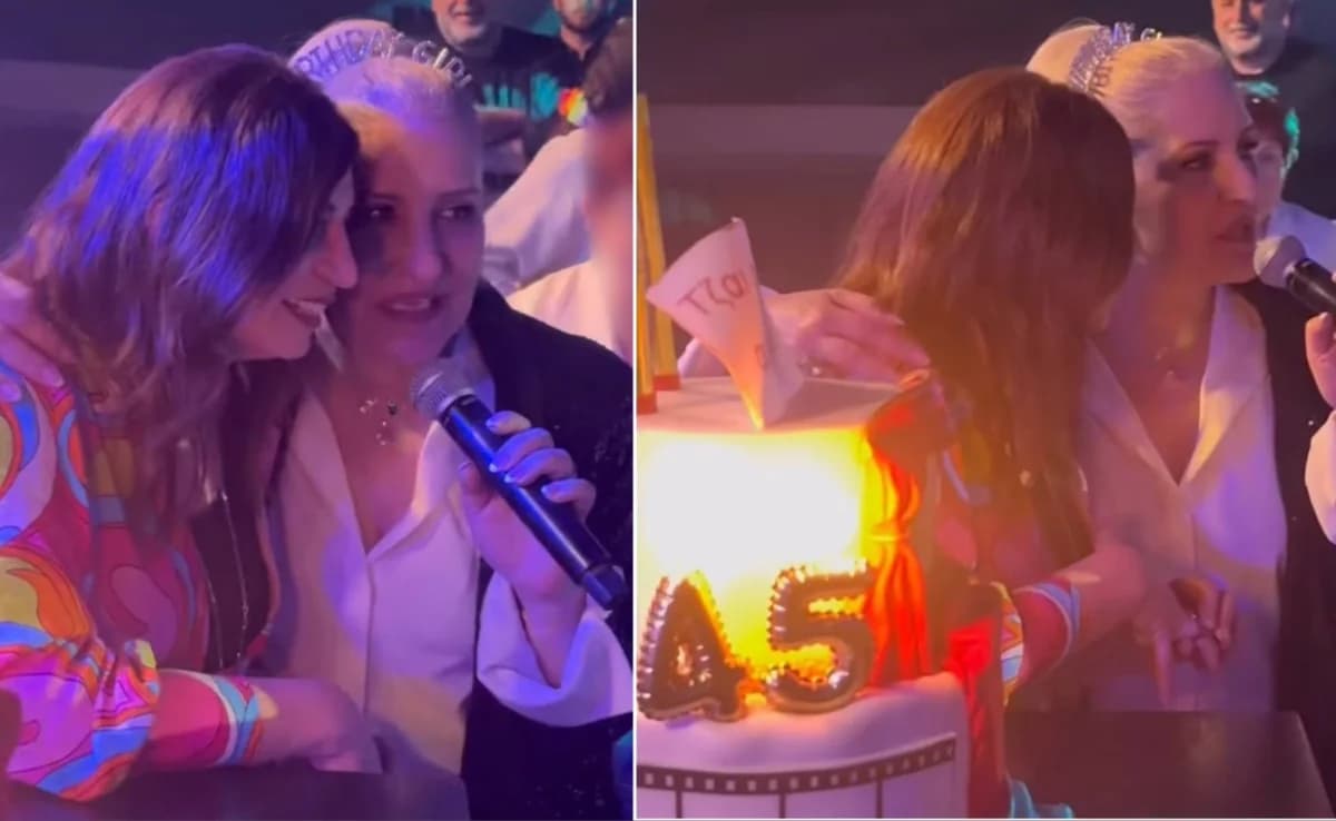 Χριστιάνα Αρτεμίου και Έλενα Ευσταθίου γιόρτασαν μαζί τα γενέθλιά τους