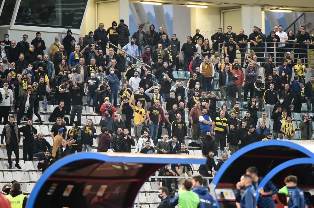 Volos Denies Tickets to Aris Fans Due to 2021 Debts