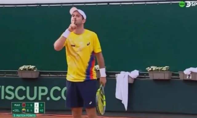 Ένταση στο Davis Cup: Μπουκάλια μετά από πανηγυρισμό τενίστα στο Μαρόκο