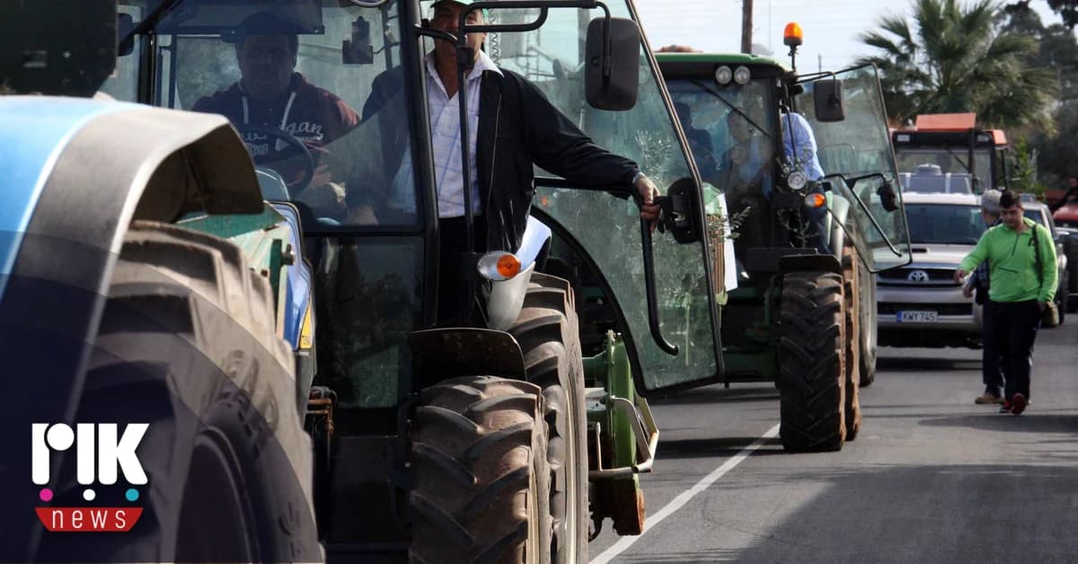 Διαμαρτυρία Αγροτικών Οργανώσεων και Σιτηροπαραγωγών τη Δευτέρα στη Λευκωσία